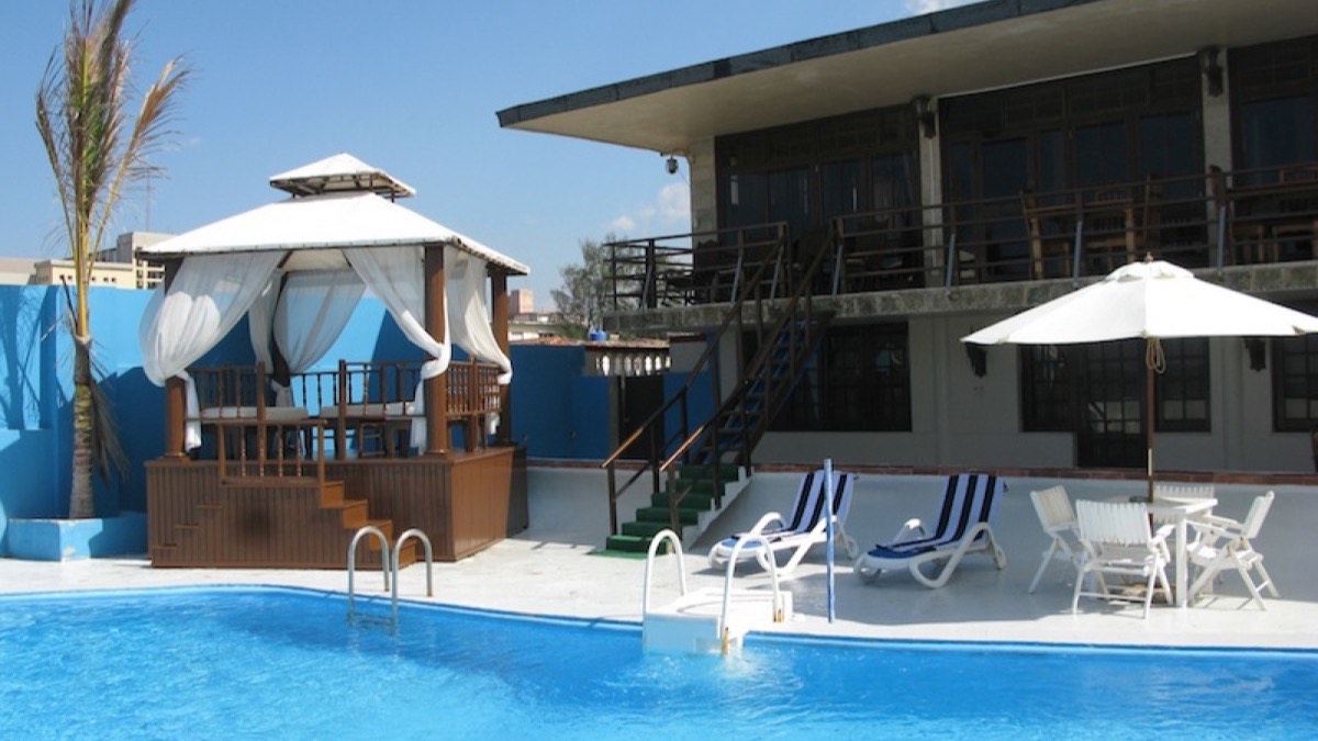 Bachelor party at a private casa with pool in Cuba