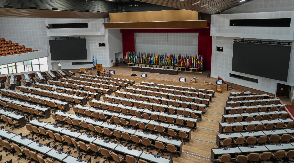 The Palacio de Convenciones de La Habana, Havana's main conference venue