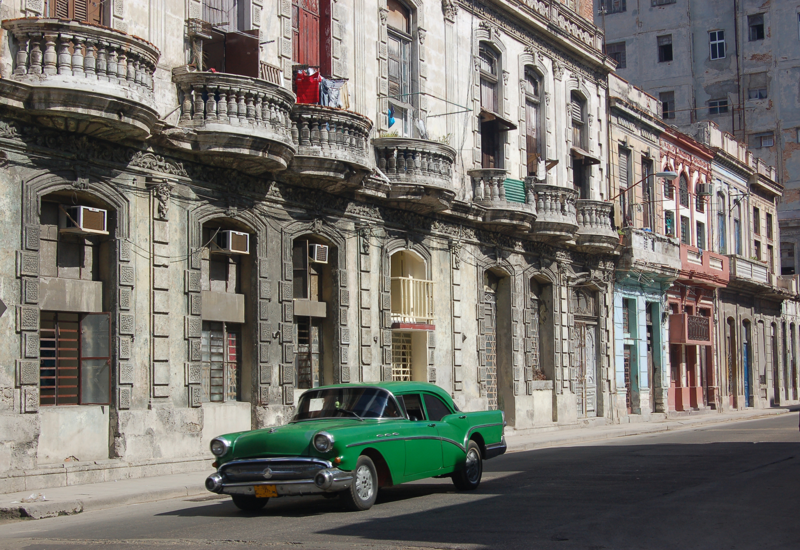 Restored street in Old Havana's conservation zone, where new guest rentals need the Historian's Office consulted